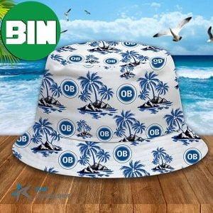 Odense Boldklub Summer Palm Tree Bucket Hat