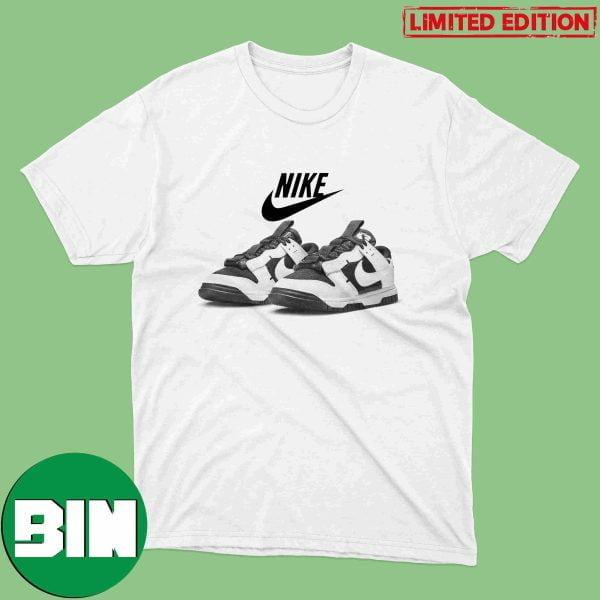 Official Look At The Nike Dunk Low Remastered Reverse Panda Sneaker T-Shirt