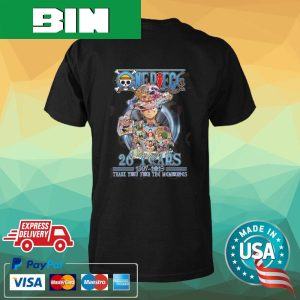 One Piece 26 Years 1997 – 2023 Thank You For The Memories Fan Gifts T-Shirt