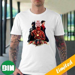Past Present Future Brand New Promotional Images For The Flash Movie DC Comics Fan Gifts T-Shirt