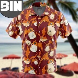 Patamon Digimon Anime Hawaiian Shirt