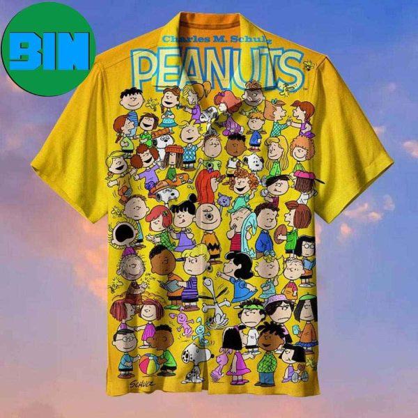 Peanuts Snoopy Cartton Beach Summer Hawaiian Shirt