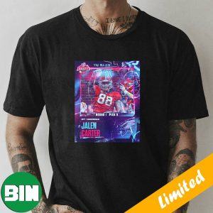 Pick 9 Jalen Carter To The Philadelphia Eagles NFL Draft 2023 Fan Gifts T-Shirt