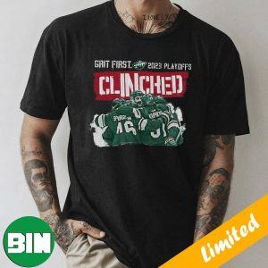 Playoffs Are Coming And We’ll Be There Minnesota Wild NHL Grit First 2023 Playoffs Clinched Unique T-Shirt