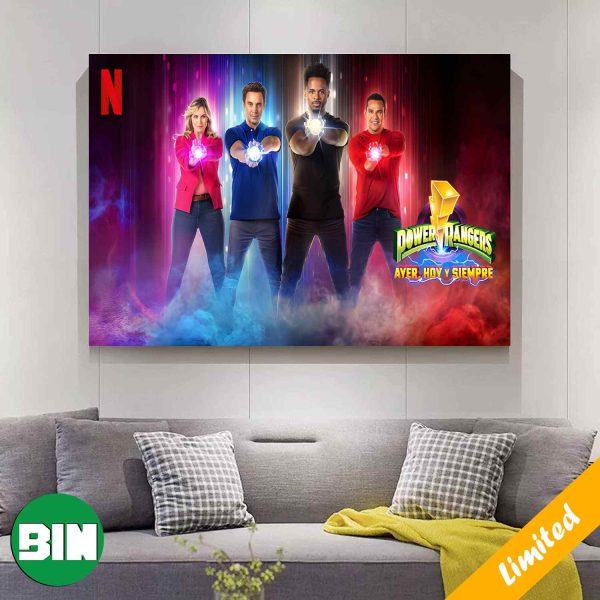 Power Rangers Fans How Much Do You Love Once And Always Home Decor Poster-Canvas