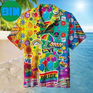 Pride Balloon Is Coming Summer Hawaiian Shirt