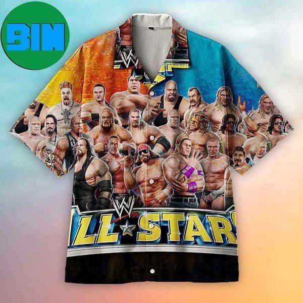 Profesional Wrestling WWE Summer Hawaiian Shirt