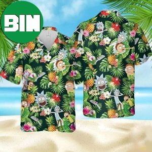 Rick And Morty Funny Tropical Summer Hawaiian Shirt