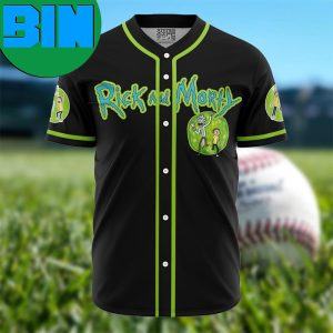 Rick and Morty Trippy Cosmic Rick Anime Baseball Jersey