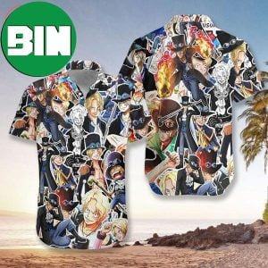 Sabo One Piece Summer Hawaiian Shirt