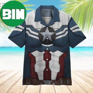 Sam Wilson New Captain America Marvel Studios Summer Funny Hawaiian Shirt