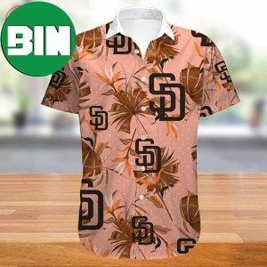 San Diego Padres Floral Summer Hawaiian Shirt