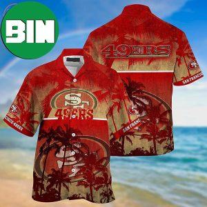 San Francisco 49ers Palm Tree Summer Hawaiian Shirt