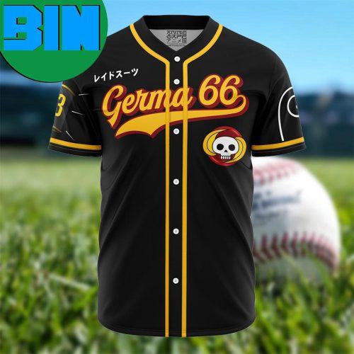Sanji Germa 66 One Piece Anime Baseball Jersey Binteez