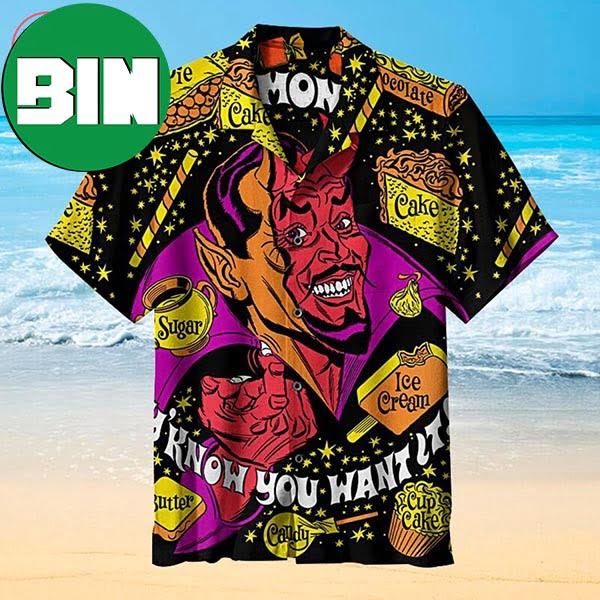 Ice Cream Funny Hawaiian Shirt