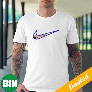 Satoru Goji Jujutsu Kaisen x Nike Swoosh Logo Unique T-Shirt