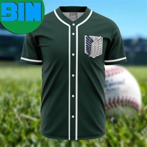 Scouting Regiment Attack on Titan Anime Baseball Jersey