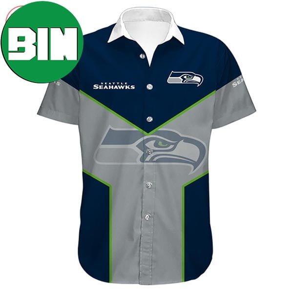 Seattle Seahawks Casual 3D Polo Shirt - T-shirts Low Price