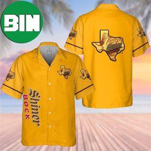 Shiner Bock Beer Summer Hawaiian Shirt