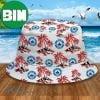 Skive IK Summer Palm Tree Bucket Hat