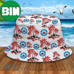 Silkeborg IF Summer Palm Tree Bucket Hat