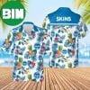 Ski Badges Areas Summer Hawaiian Shirt