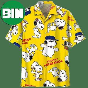 Snoopy Beach Summer Tropical Hawaiian Shirt