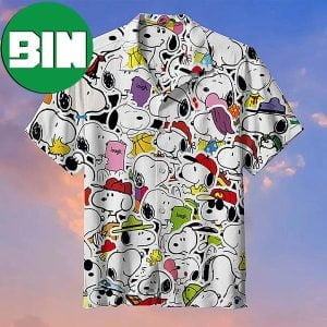 Snoopy Lough Commemorative Summer Hawaiian Shirt
