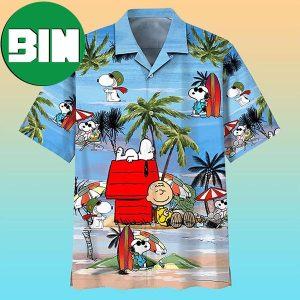 Snoopy Summer Tropical Hawaiian Shirt