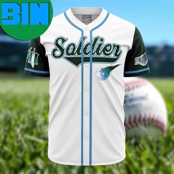 Soldier Final Fantasy 7 Anime Baseball Jersey