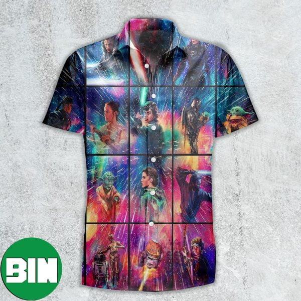 Star Wars Celebration 2023 All Characters Summer Hawaiian Shirt