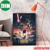 All Episodes Now Streaming On Disney Plus New Art The Mandalorian Star Wars Home Decor Poster-Canvas
