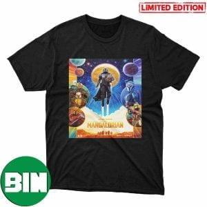 Star Wars The Mandalorian Season 3 Final Poster Fan Gifts T-Shirt