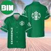 Starbucks Coffee American Flag Summer Hawaiian Shirt