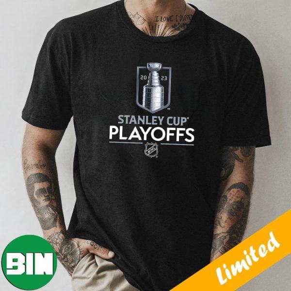 Start Times Set For 2023 Stanley Cup Playoffs Logo First Round Games On April 25 and 27 Fan Gifts T-Shirt