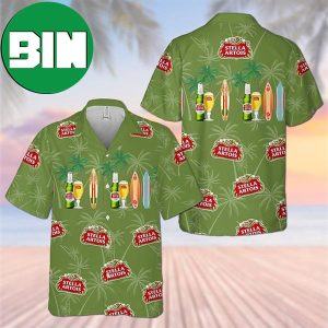 Stella Artois Surfing Summer Hawaiian Shirts