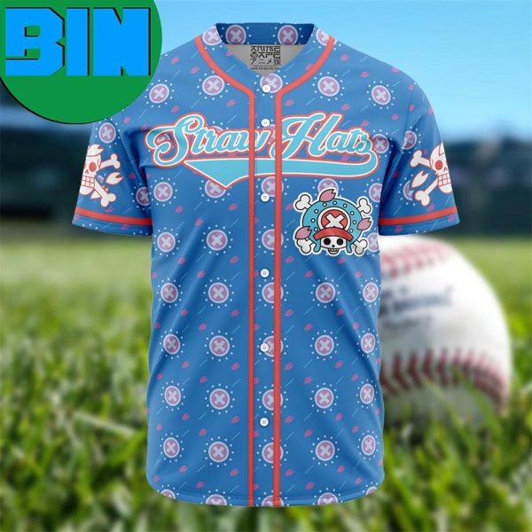 Straw Hats Chopper One Piece Anime Baseball Jersey