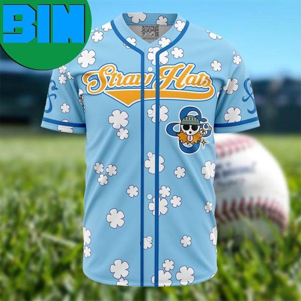 Straw Hats Nami One Piece Anime Baseball Jersey