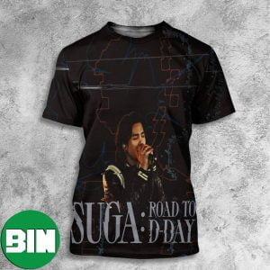 Suga BTS Road To D Day Is Streaming April 21 On Disney Plus All Over Print Shirt