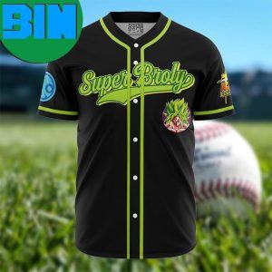 Super Broly Dragon Ball Z Anime Baseball Jersey