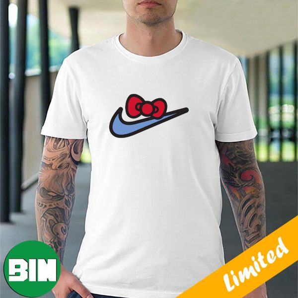 Swoosh Nike Logo x Hello Kitty Unique T-Shirt