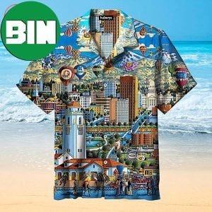 The City Of Trees Boise Summer Hawaiian Shirt