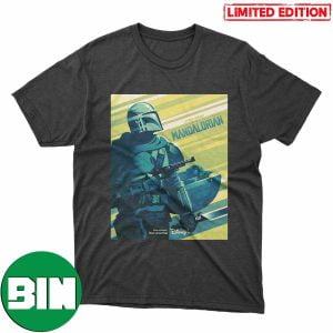 The Clean Lines And Iconic Design Of Din Djarin And Grogu Star Wars The Mandalorian Fan Gifts T-Shirt