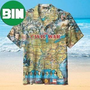 The Civil War Summer Hawaiian Shirt