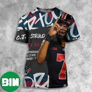 The Houston Texans Have Their QB of The Future CJ Stroud NFL Draft 2023 All Over Print Shirt