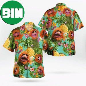 The Mahna Mahna Pineapple Tropical Summer Hawaiian Shirt