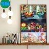 Mario Movie Concept Artwork Poster Canvas