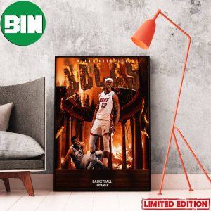 The Miami Heat Eliminate The Milwaukee Bucks And Advance To Second Round NBA Playoffs Home Decor Poster-Canvas