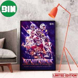 The Most No 1 Picks In NFL Draft History NFL Draft 2023 Home Decor Poster-Canvas