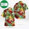 The Muppet Fozzie Bear Pineapple Tropical Summer Hawaiian Shirt